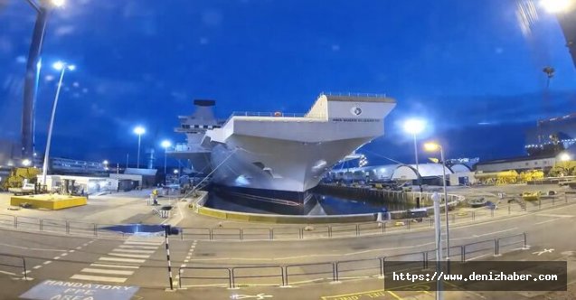 İngiliz uçak gemisinde koronavirüs alarmı!