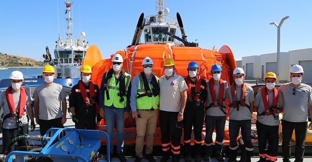 UZMAR Ambarlı’da Deniz Kirliliğine Müdahaleye Hazır