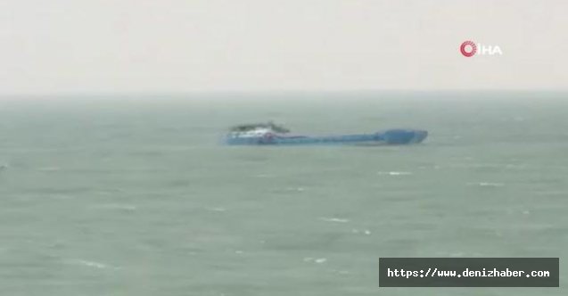 Demir yüklü İran gemisi battı!