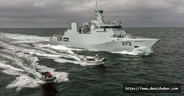 Pakistan Donanmasının 'Tabuk' korveti Aksaz'ı ziyaret etti!