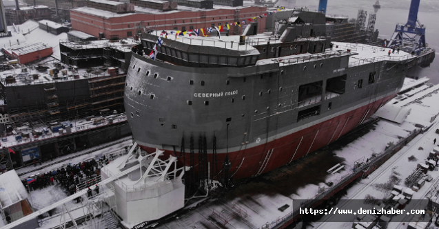 Rusya, 2020'nin en sıradışı araştırma gemisini suya indirdi!