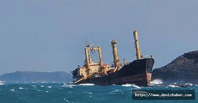 Tayvan Boğazı'nda karaya oturan hayalet gemi gizemini koruyor!