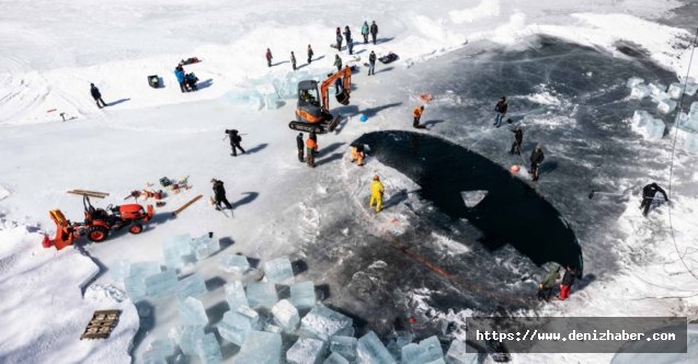 Kanadalı atlet donmuş göle yüksek dalışını başarıyla tamamladı!