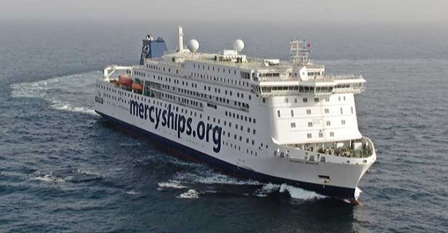 Dünyanın en büyük sivil hastane gemisi deniz denemelerini tamamladı!