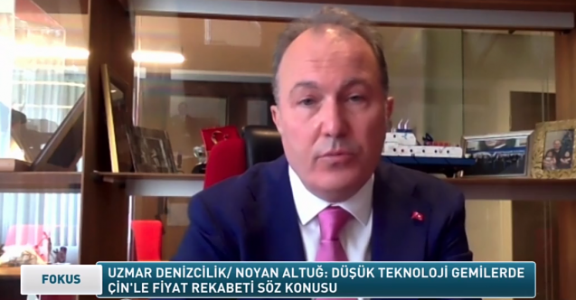 Noyan Altuğ; &#039;&#039;Römorkörcülük faliyetlerinde Tükiye lider konumda!&#039;&#039;