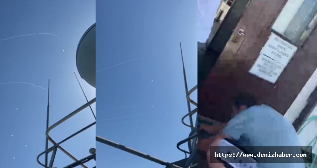 Türk denizciler Aşdod Limanı&#039;na atılan roketleri böyle görüntüledi!