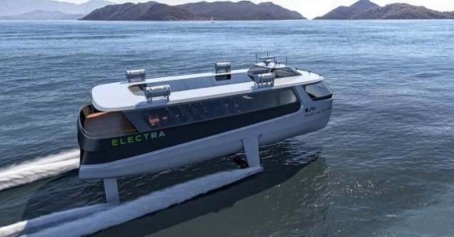 İlk tamamen elektrikli hidrofil feribot: Mevcut hızı ve menzili ikiye katlayacak!