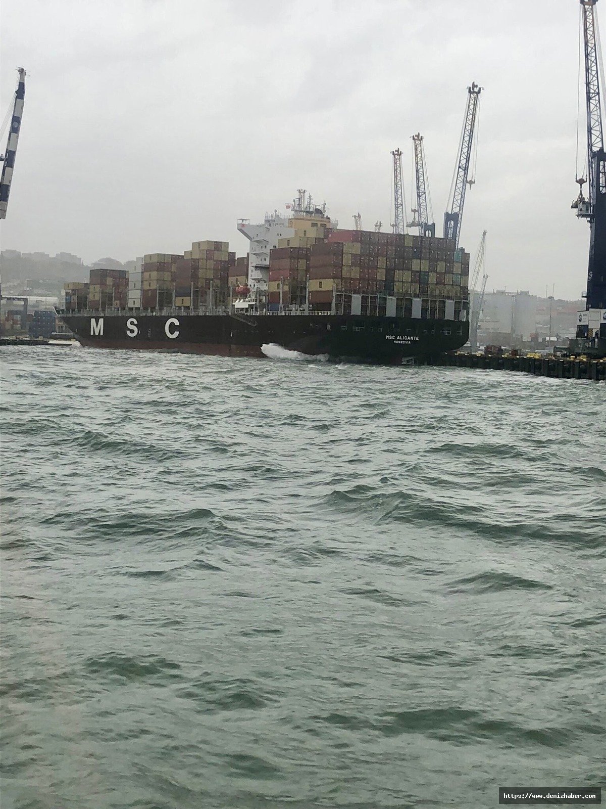 MSC Alicante kendi imkanları ile kurtuldu