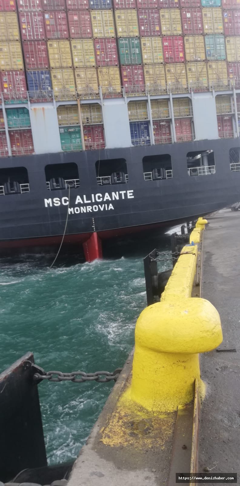 MSC Alicante Lodos kurbanı