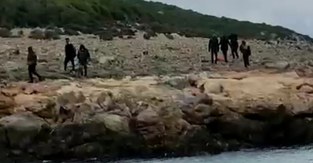 Yunan unsurları denize attı, Türk Sahil Güvenlik kurtardı!