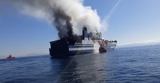 Yanan feribottaki 10 kayıp yolcu için zamana karşı yarış devam ediyor: Grimaldi iddiaları reddetti!