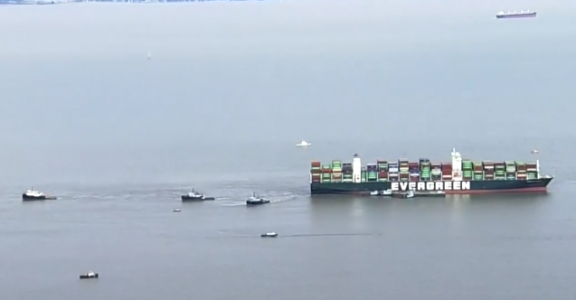 Dev konteyner gemisini kurtarma denemesi bir kez daha başarısız oldu! (Video)