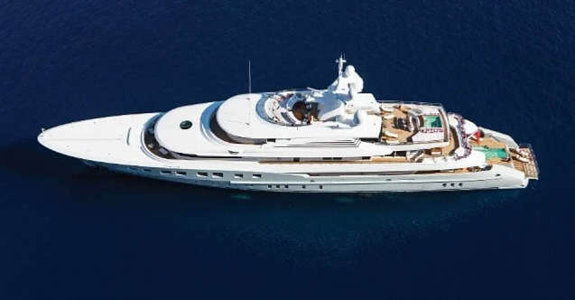 75 milyon dolarlık Rus süper yatına el koyuldu: Türkiye'de inşa edilen en büyük yatlardan!