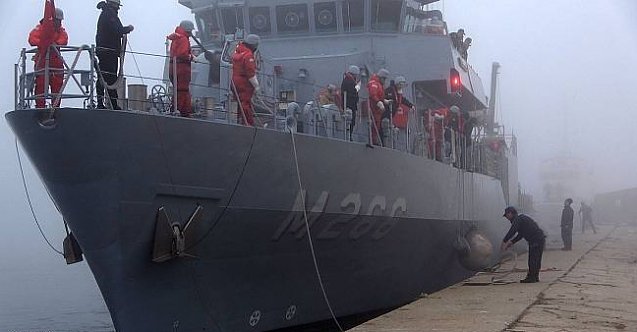 Mayın arama gemisi İğneada'da!
