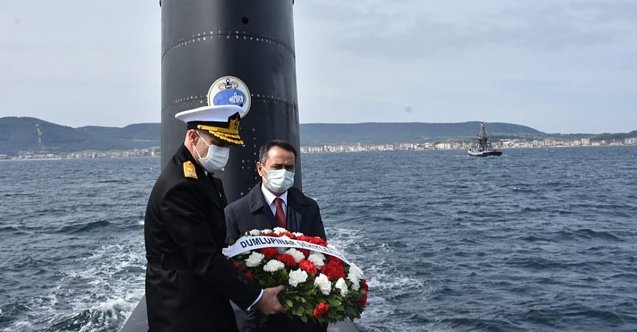 Dumlupınar Denizaltısı şehitleri, facianın 69&#039;uncu yıl dönümünde anıldı