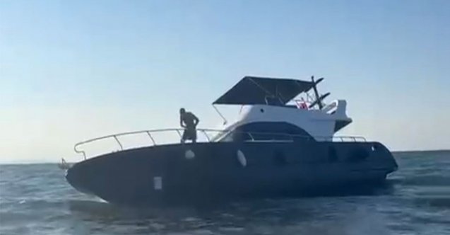 Milyonluk lüks yat karaya oturdu