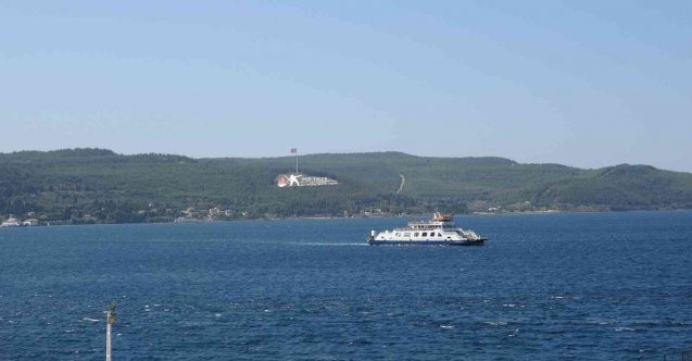 Çanakkale Boğazından 2022 yılının ilk altı ayında 20 bin 953 gemi geçti