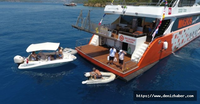 Deniz üstü bulut mutfak ve insansız teslimat teknesi hizmete girdi