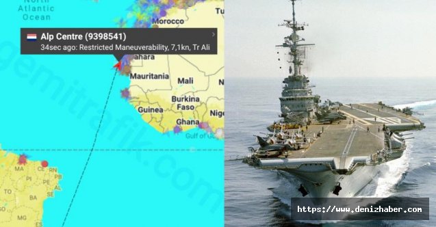 Eski uçak gemisi São Paulo’yu Türkiye’ye doğru