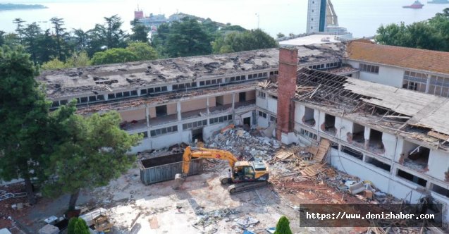 İTÜ Denizcilik Fakültesi kampüsü yenileme projesinde ilk kazma vuruldu