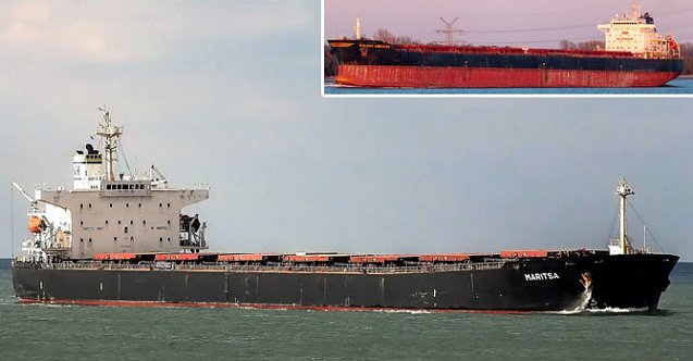 Panamax dökme yük gemileri Belçika'nın Oostende açıklarında çarpıştı