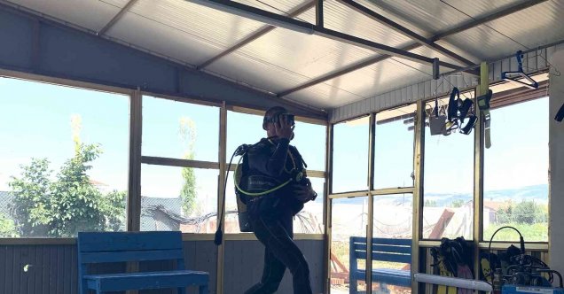 Türkiye’de tek ’denizsiz dalış’ eğitimi