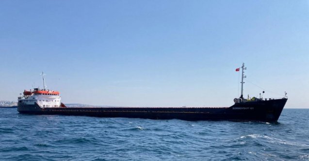 Ukrayna’dan tahıl taşıyan gemi Tekirdağ’a ulaştı