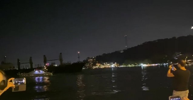 Büyük panik: Dev gemi Lady Zehma düdük çala çala Bebek Koyu&#039;na daldı, karaya oturdu