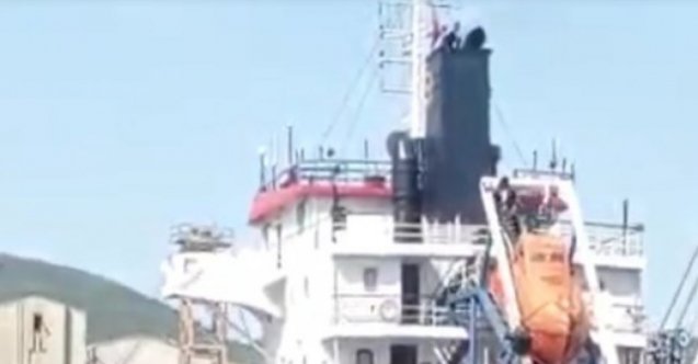 Körfezi kirleten gemiye 5 milyon lira ceza