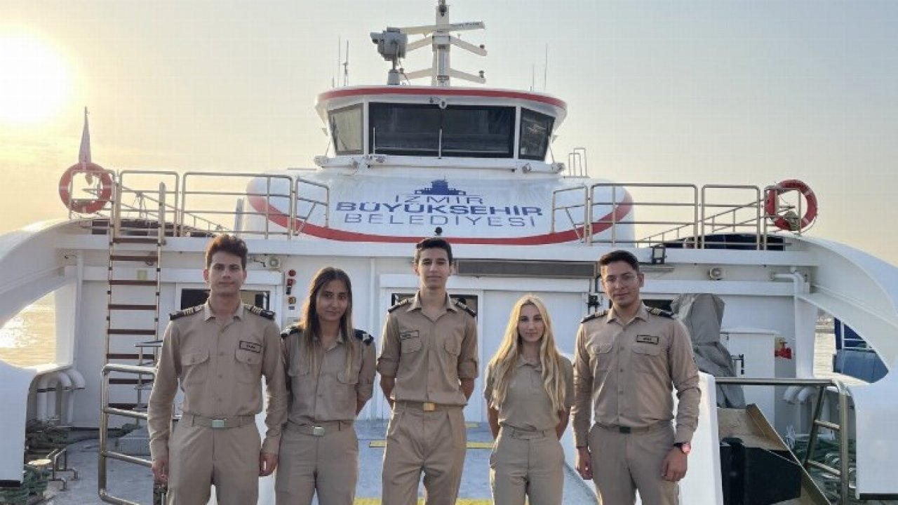 Geleceğin denizcileri İZDENİZ’de yetişiyor