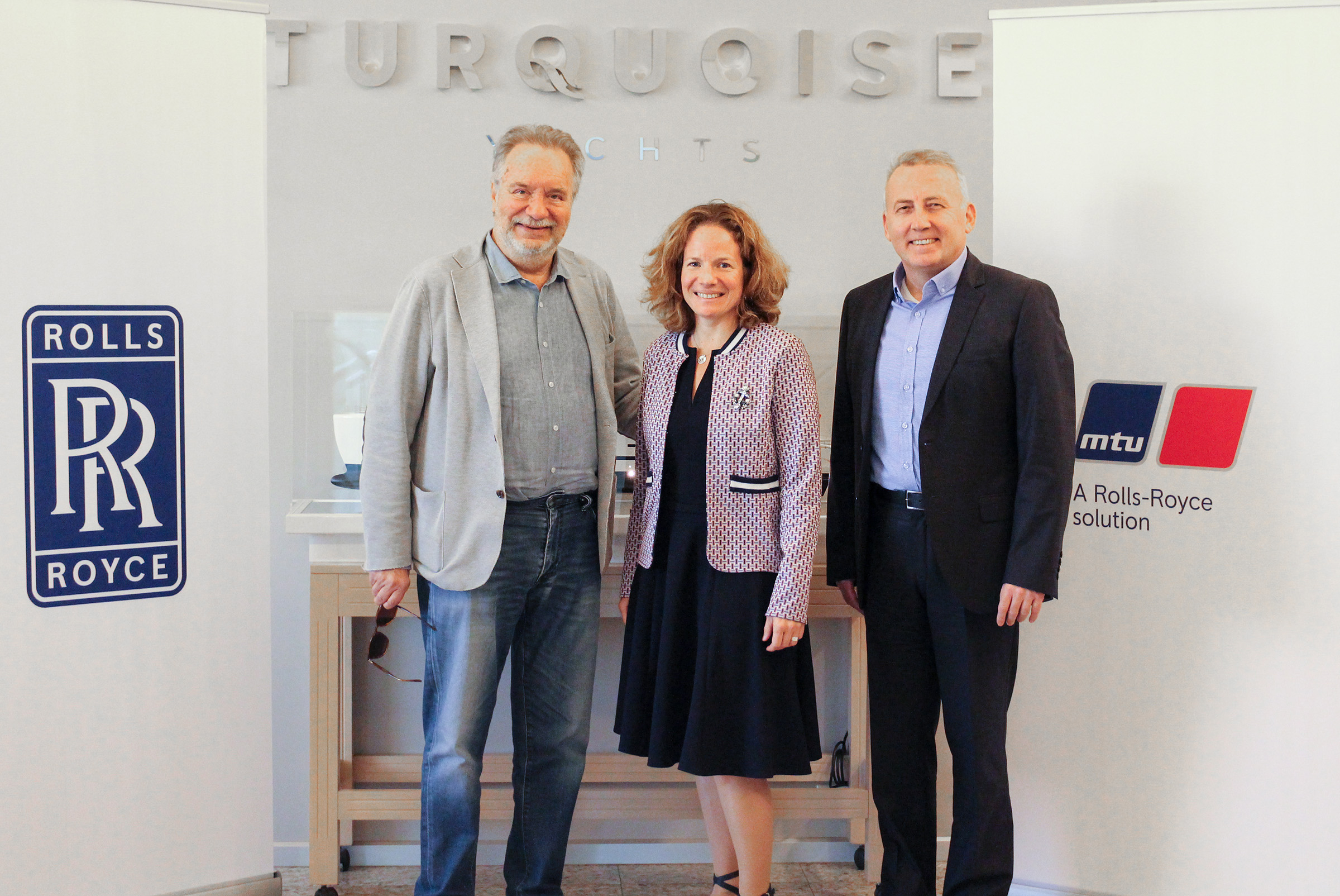 76 metrelik mega yat&#039;a Rol Royce  hibrit paketi