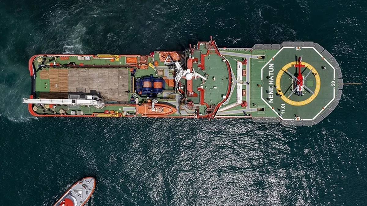 Nene Hatun Gemisi, İstanbul’dan İskenderun’a hareket etti