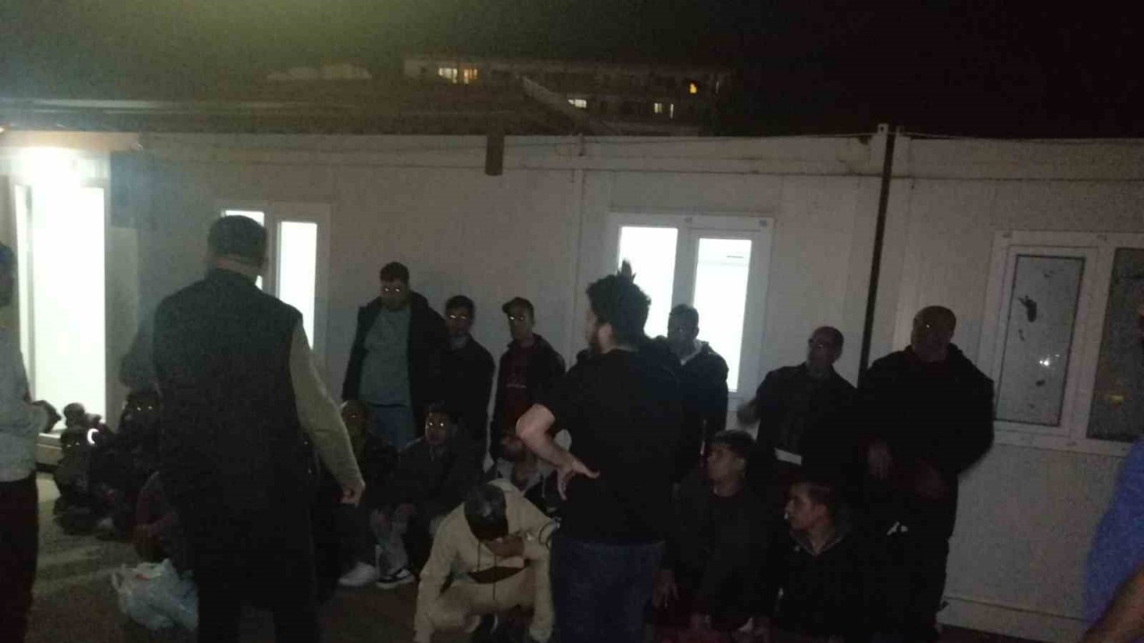 Balık istifi kaçma planlarını polis bozdu: 1 tutuklama