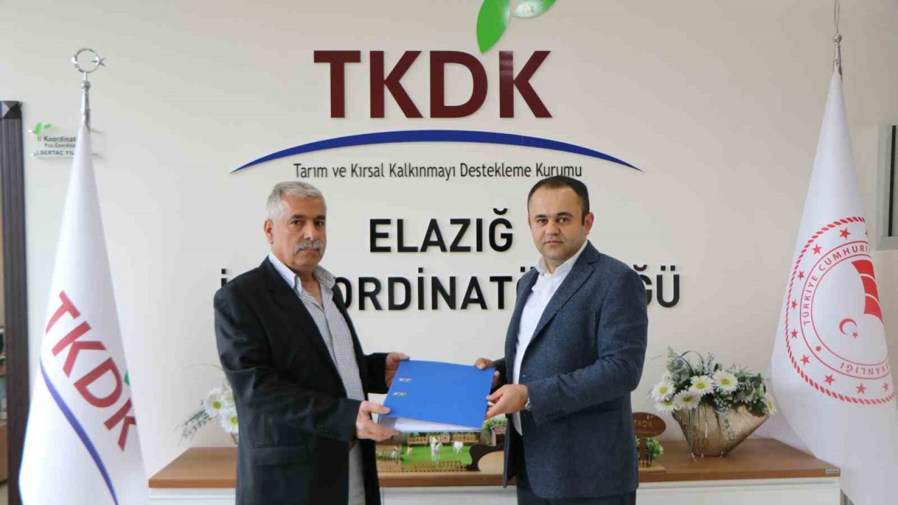 Keban’da 6,5 milyonluk alabalık üretim sözleşmesi