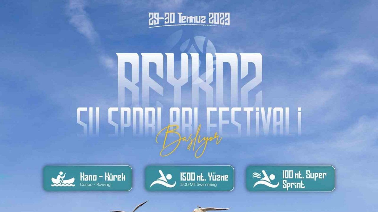 “Beykoz Su Sporları Festivali” başlıyor