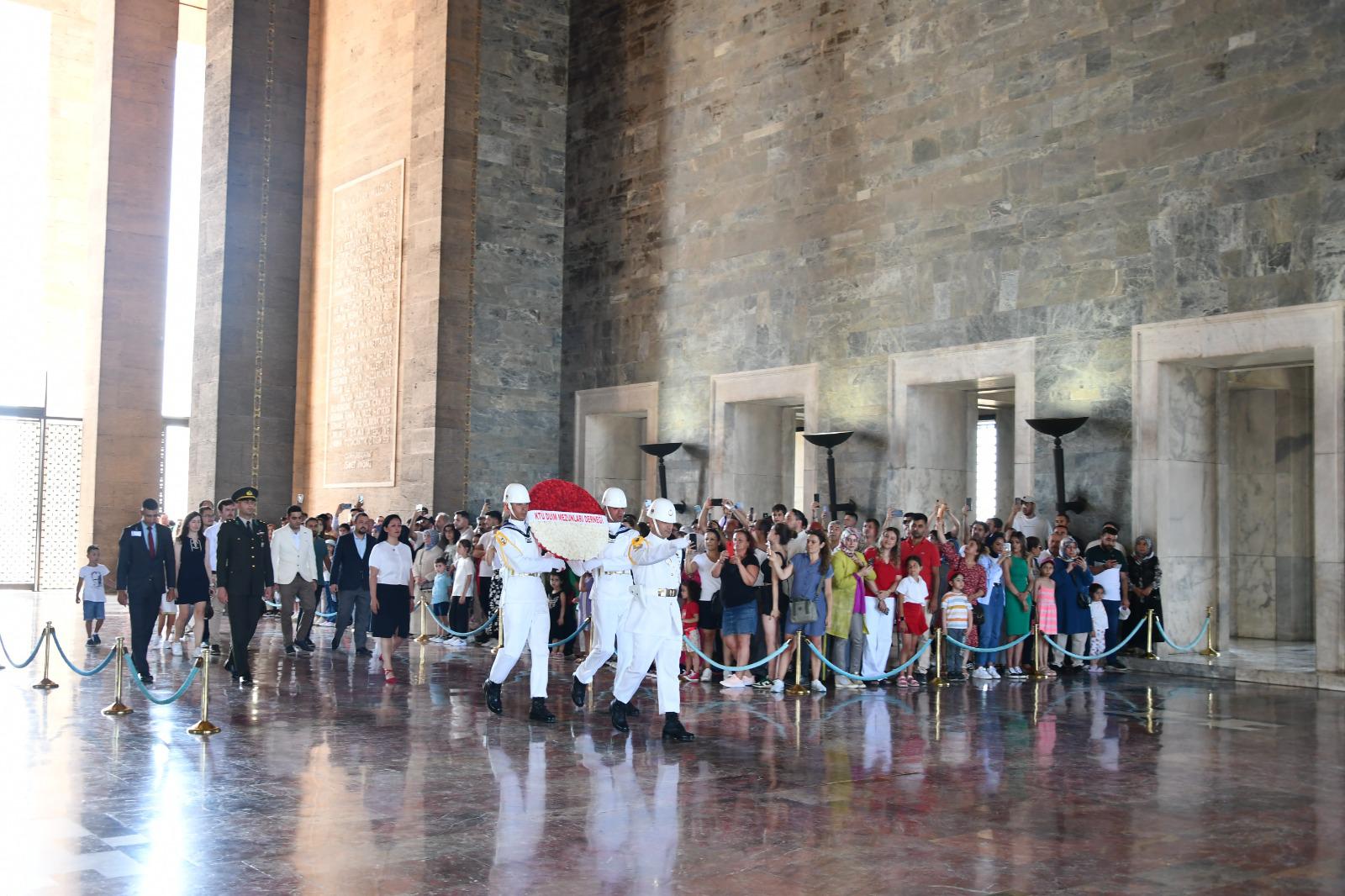 KTÜ DUİM Mezunları Derneği Ankara&#039;da ziyaretlerde bulundu