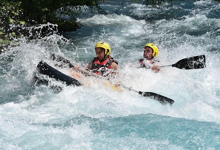 Köprüçay'da rafting heyecanı1