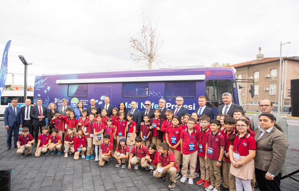 Mavi Nefes Projesi Eğitim Otobüsü 3’üncü Yılında Balıkesir’den Yola Çıktı