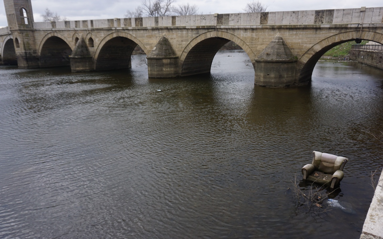 Meriç Nehri&#039;nde kuraklık alarmı