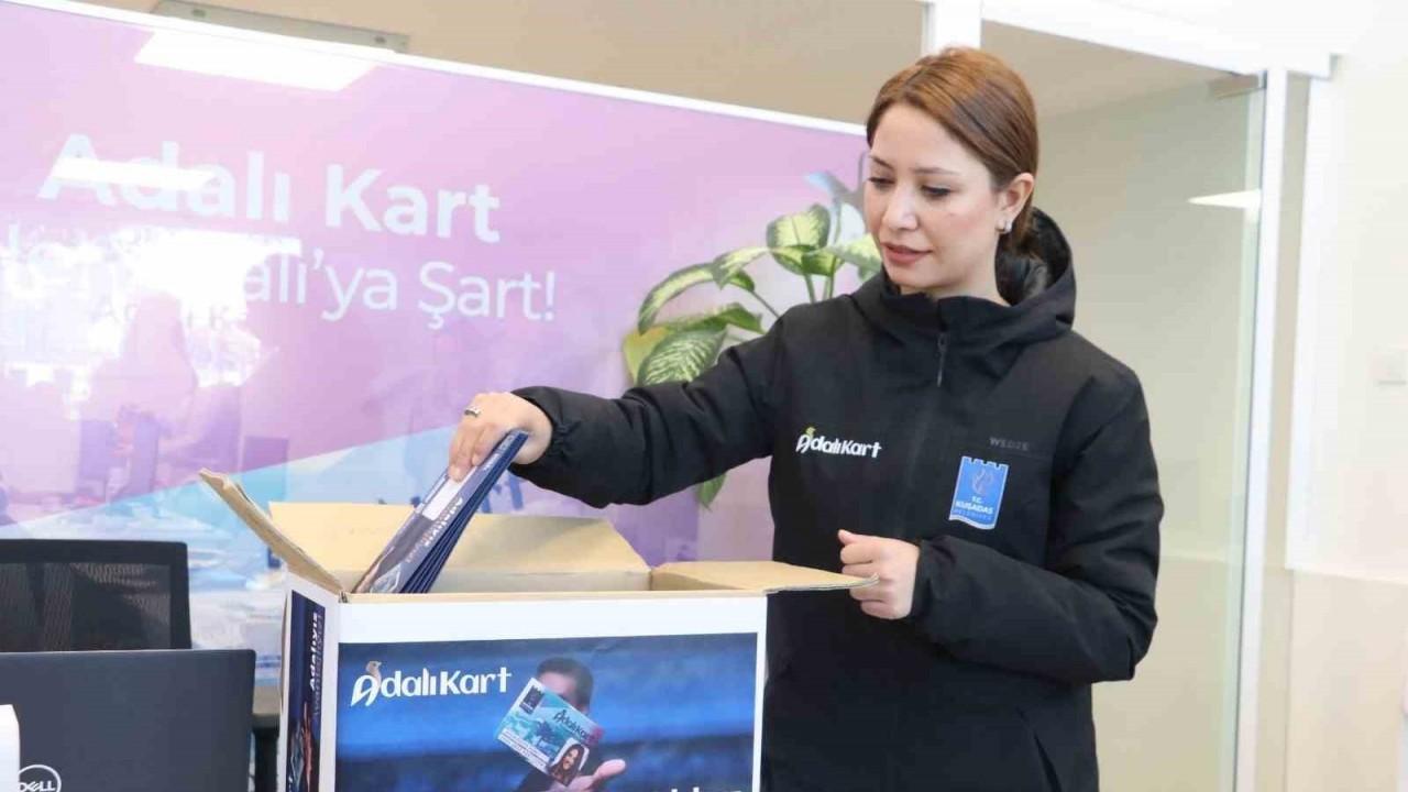 ‘Adalı Kart’ vatandaşlarla buluşmaya başladı