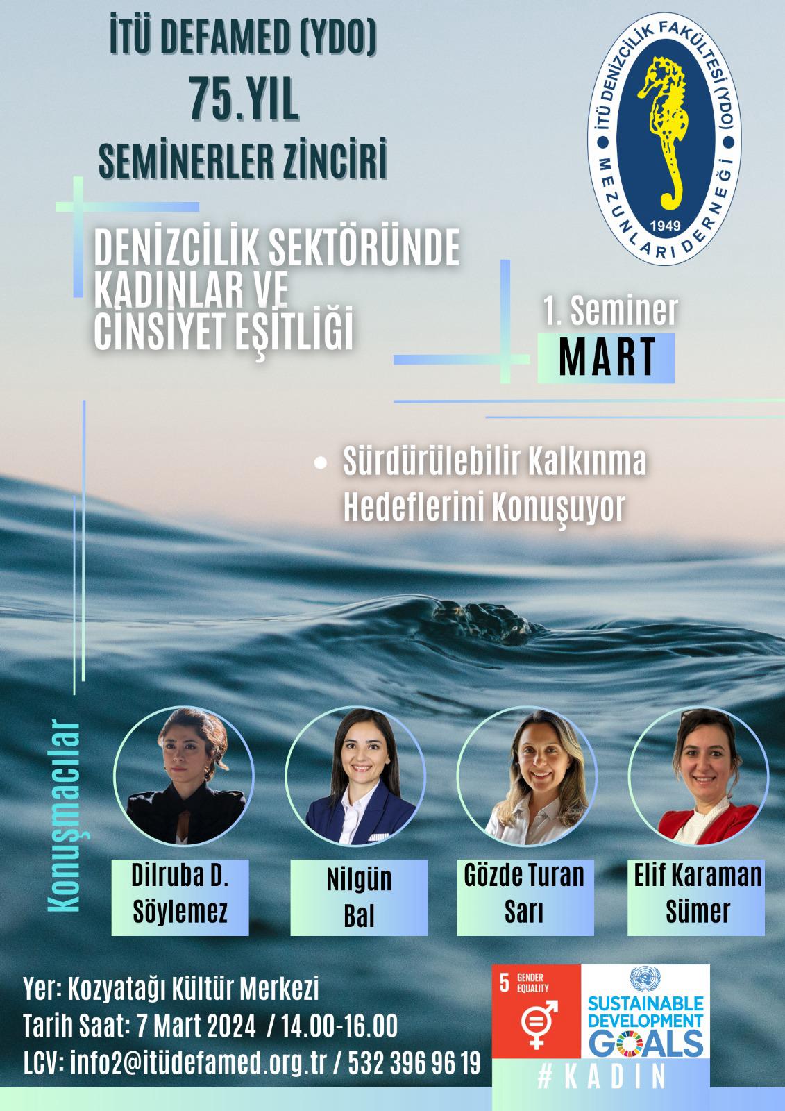 Denizcilik Sektöründe Kadınların Rolü Ve Cinsiyet Eşitliği%22