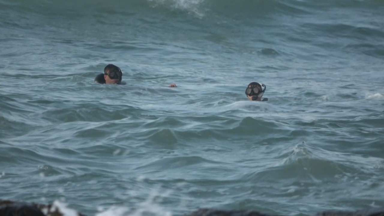 Denizde kaybolan çocuğu arama çalışmalarına ara verildi