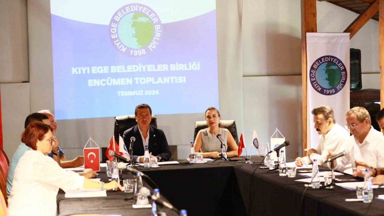 Kıyı Ege Belediyeler Birliği Encümeni Selçuk’ta toplandı