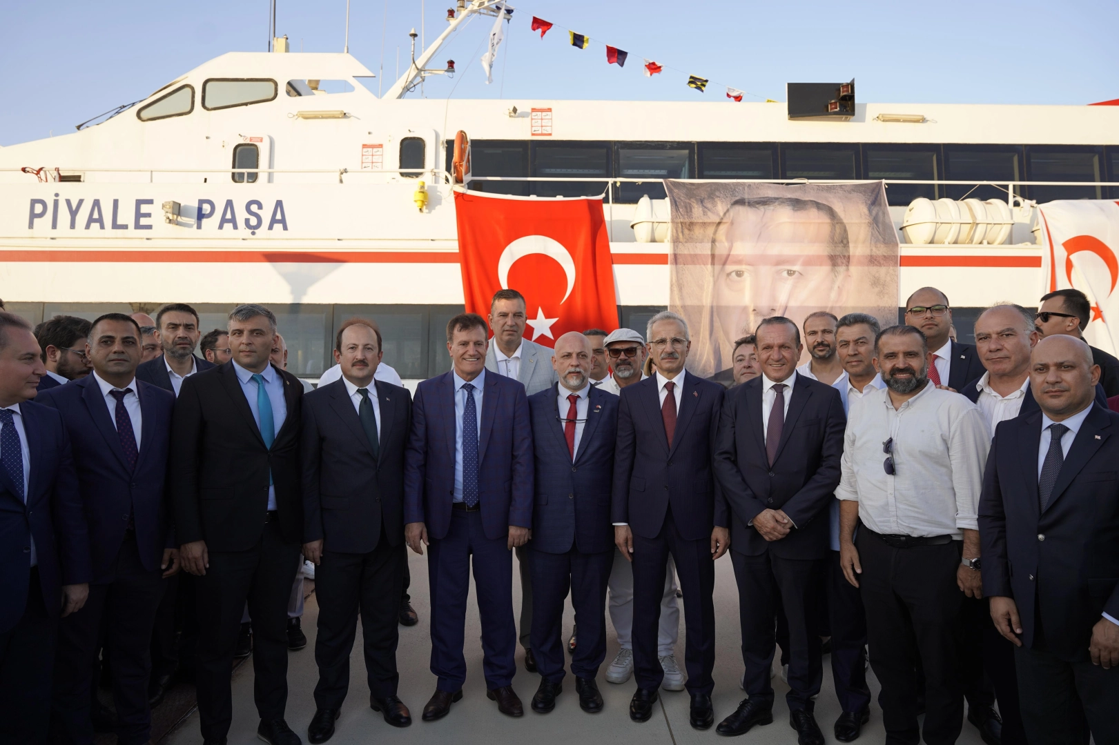 KKTC&#039;ye açılan 5. kapı... En kısa mesafeli deniz rotası