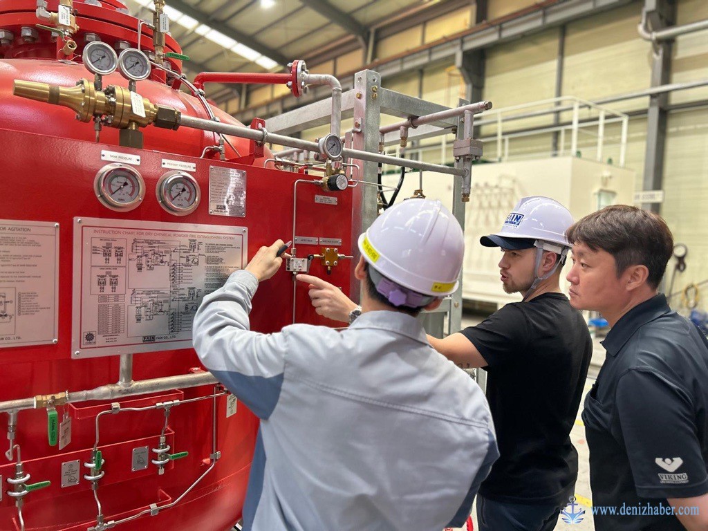 AIN ve VIKING deniz yangın güvenliği konusunda küresel hizmet anlaşması imzaladı