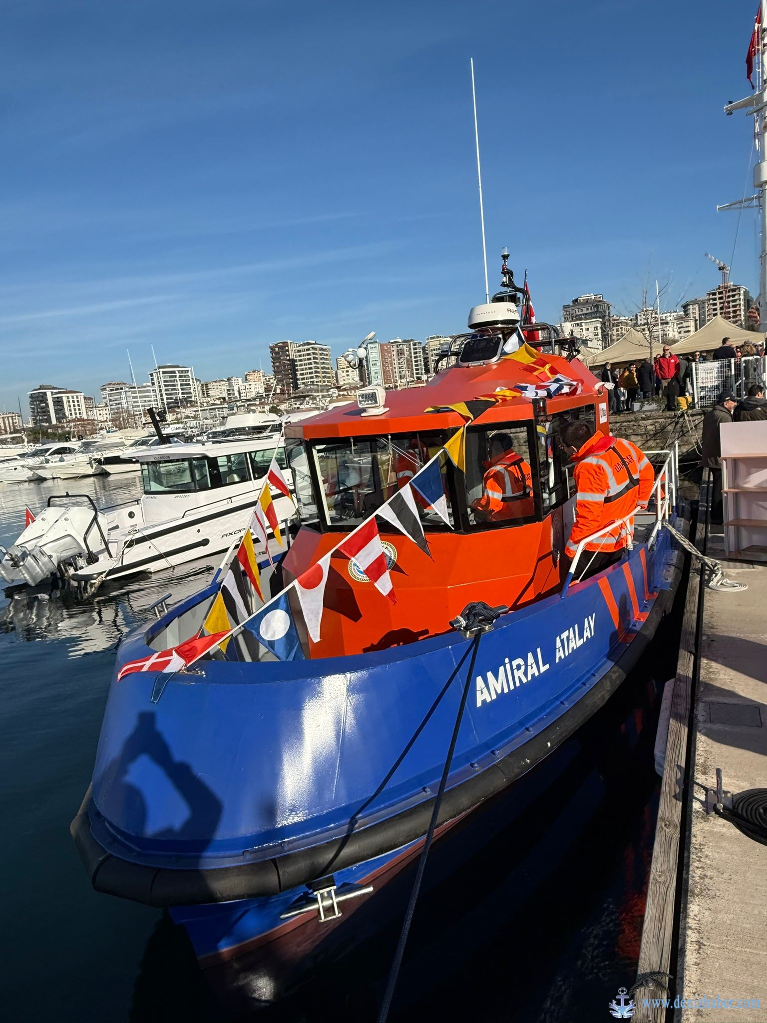Amiral Atalay hizmete girdi ve DAKSAR filosuna katıldı