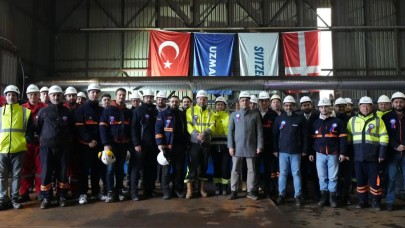 Uzmar'dan Batarya-Metanollü Römorköre İlk Çelik Kesimi