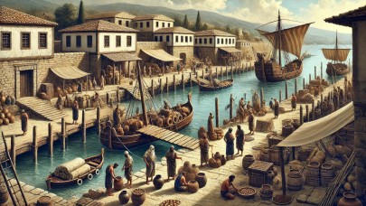 Ege 40 Metre Çekildi: Adramytteion Limanı Açığa Çıktı