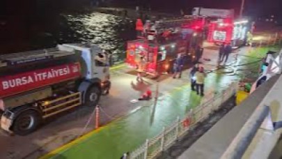 BUDO'da çıkan yangında yeni görüntüler!