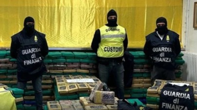 İtalya’da Kokain Operasyonu: Türk Şirketine Ait Gemiye Baskın